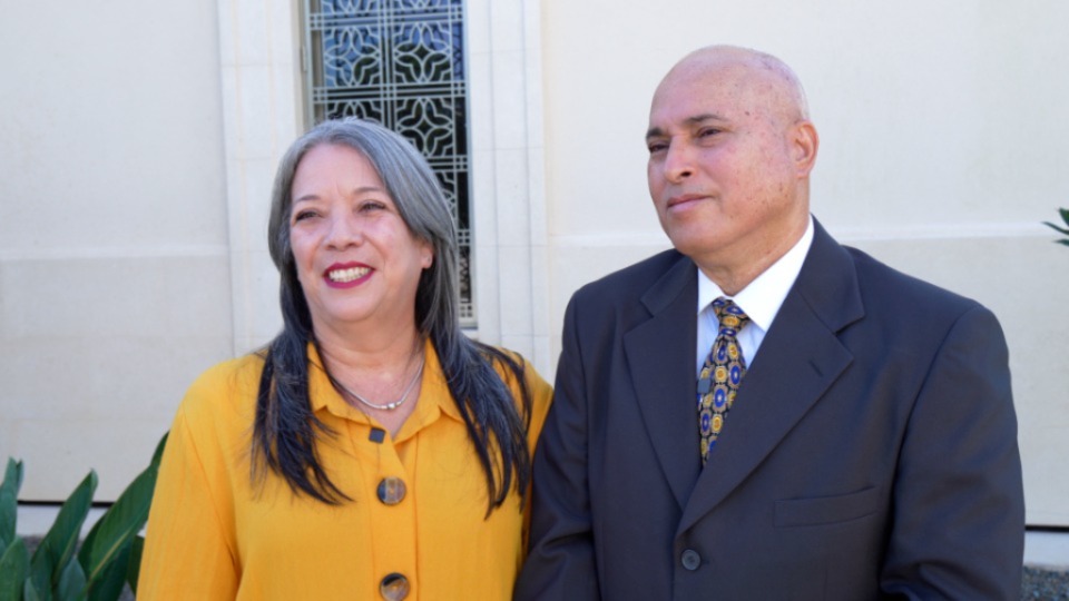 José Rivera et son épouse Lilly Rivera